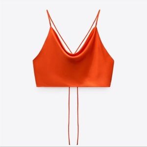 Zara | Satin top🍊